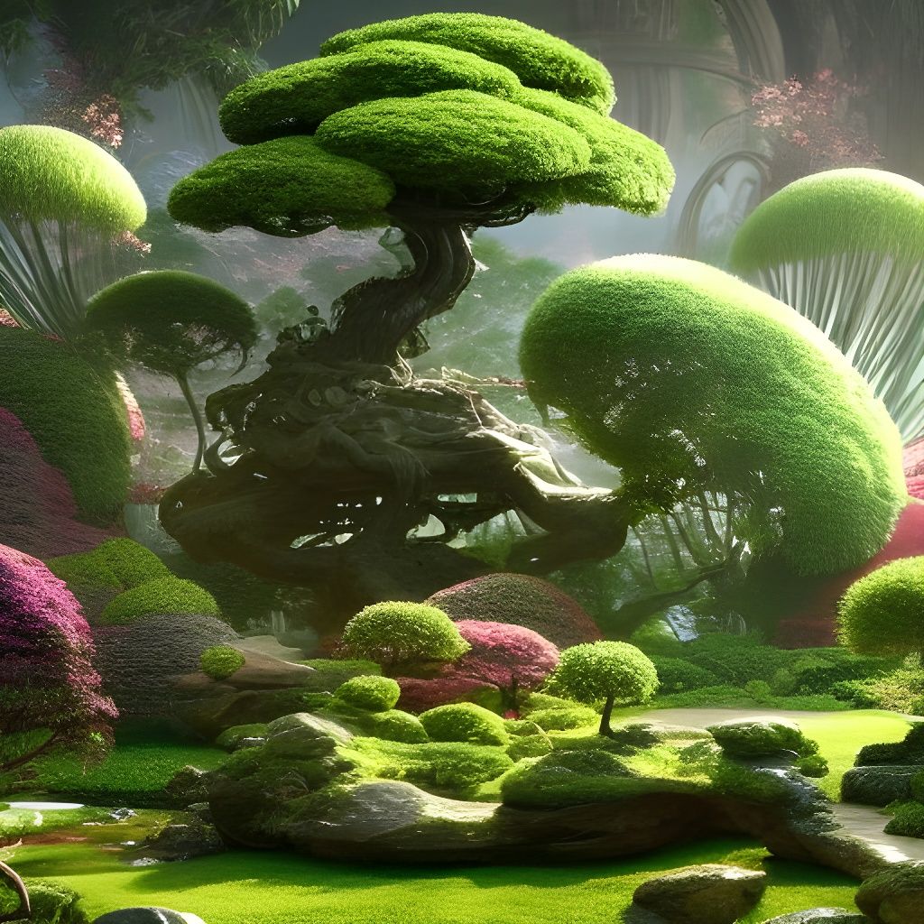Asian Garden AI Generated Artwork NightCafe Creator asian-garden-ai-generated-artwork-nightcafe-creator