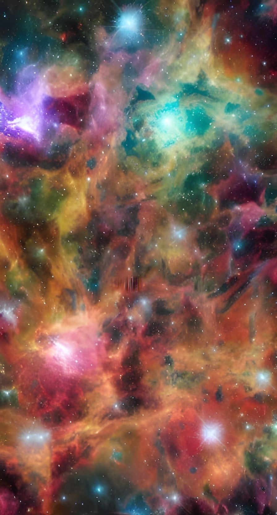 Pleiades Cluster - artistic version  undefined