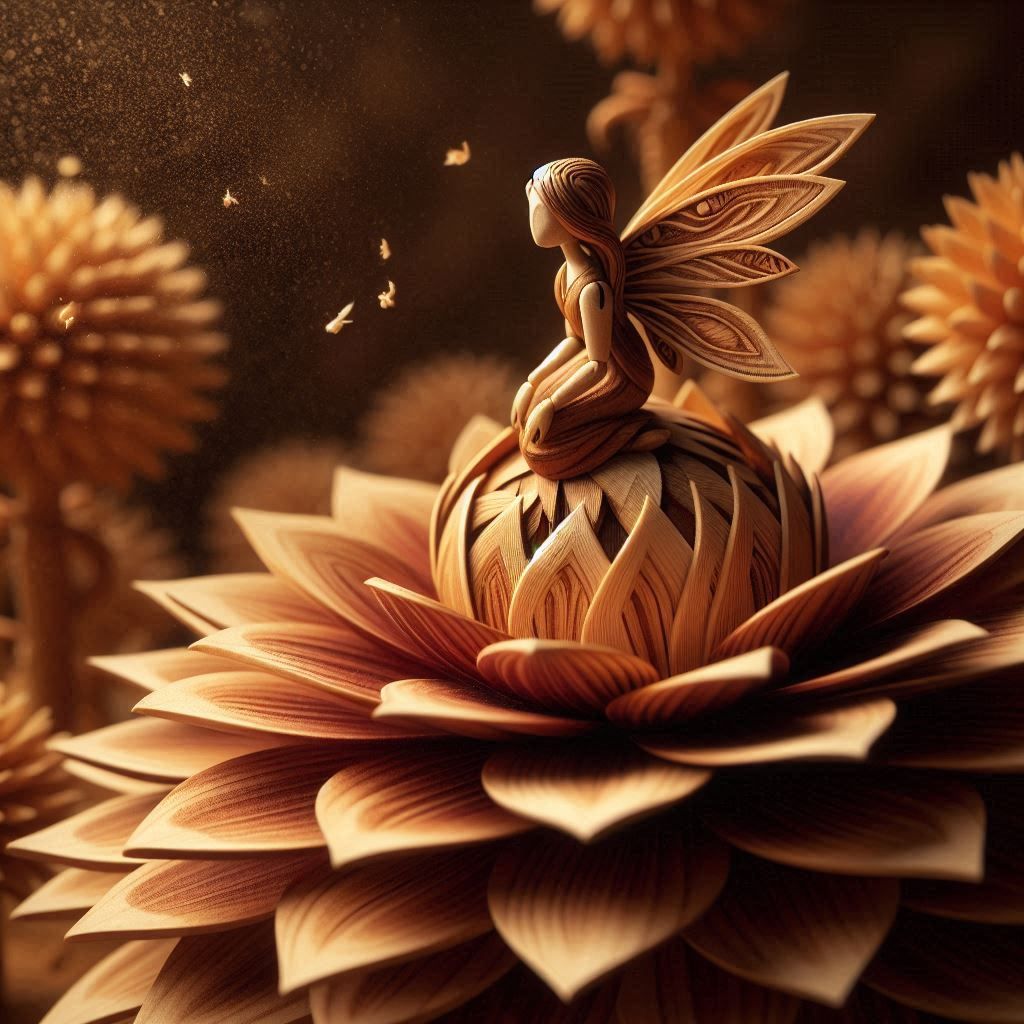 Wood Flower Fairy