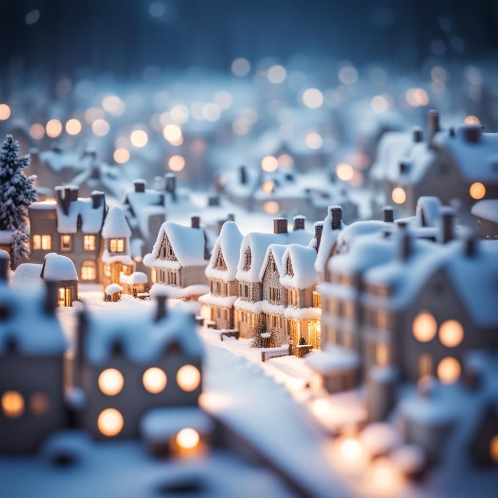 Winter in miniature