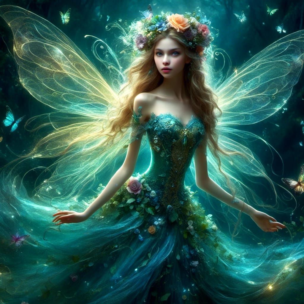 fairy <lora:BeautifulFairies:1.0> 