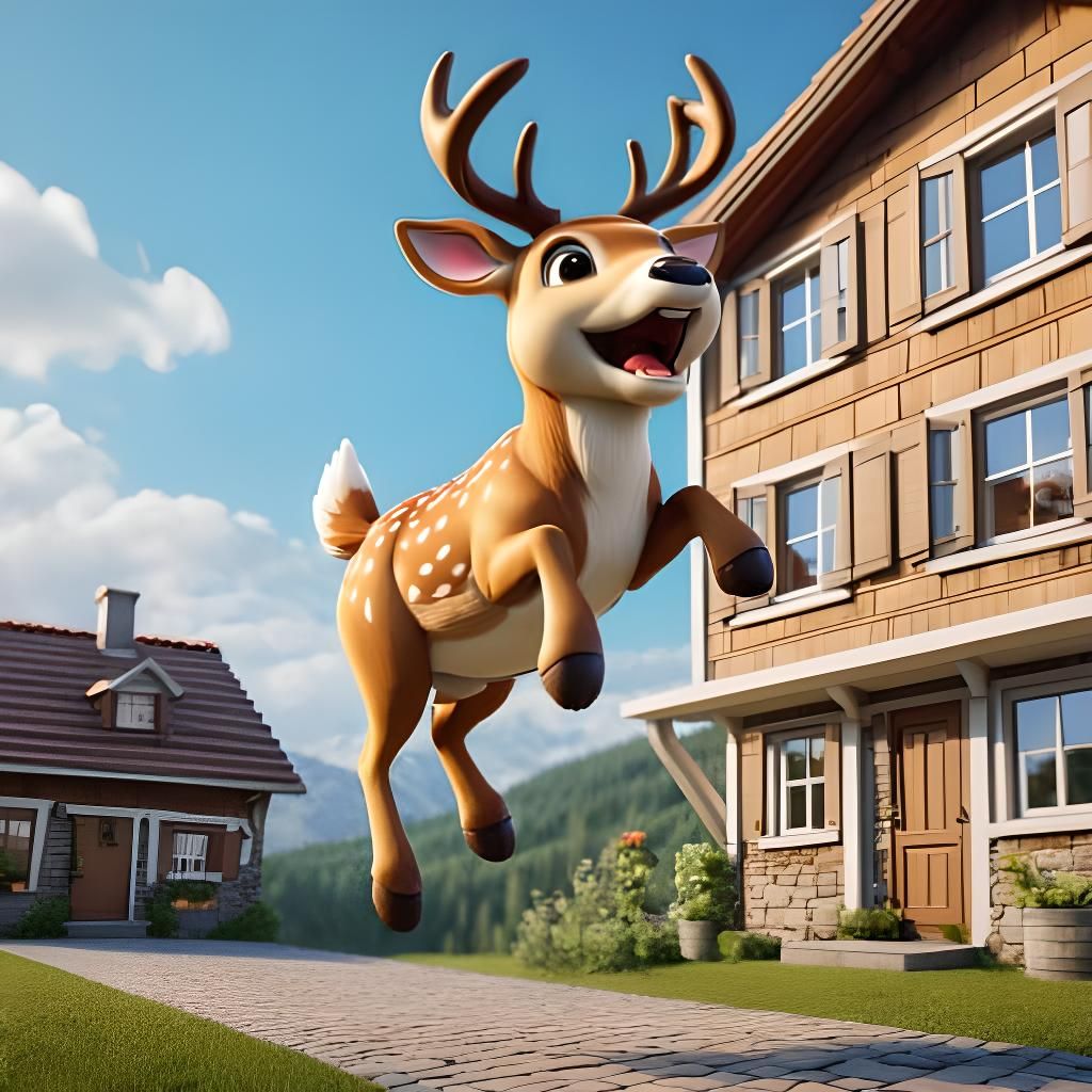 Did you know deer can jump higher than the average house? It’s because of their strong hind legs and the fact that the a...