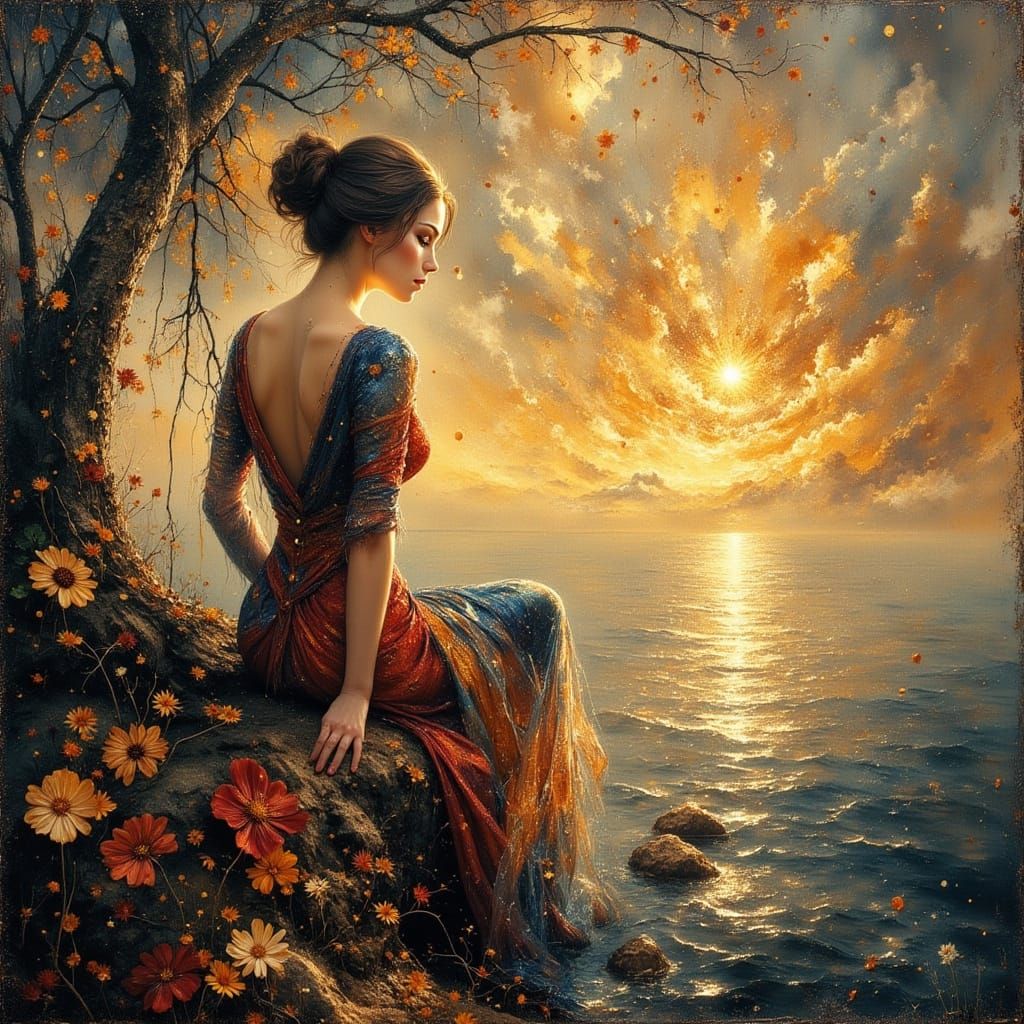 Witnessing the coming of the light  by @Alan Elsam