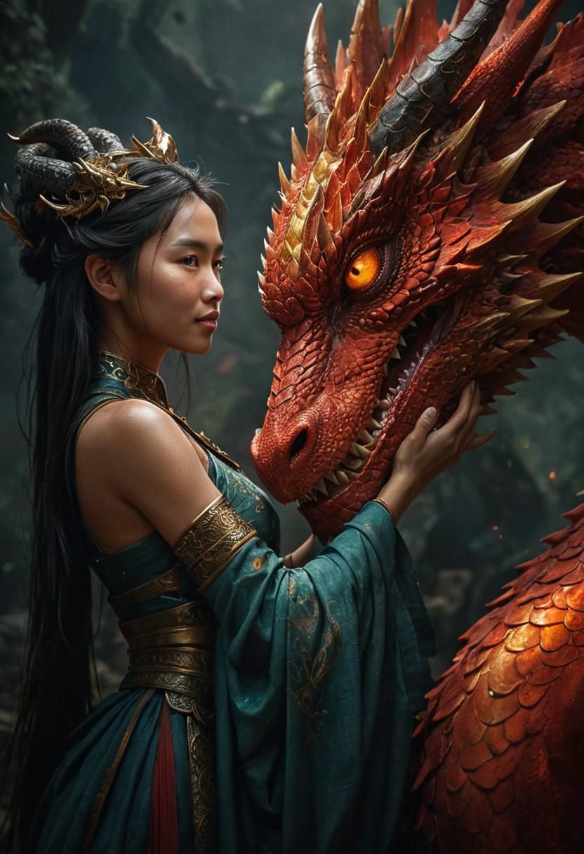 Dragon Princess  by @Zepp