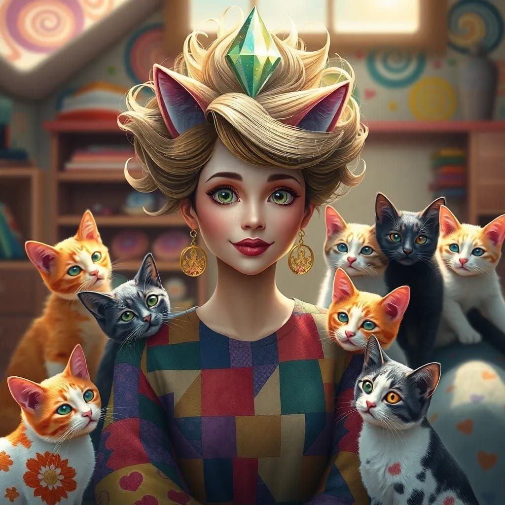 cat lady