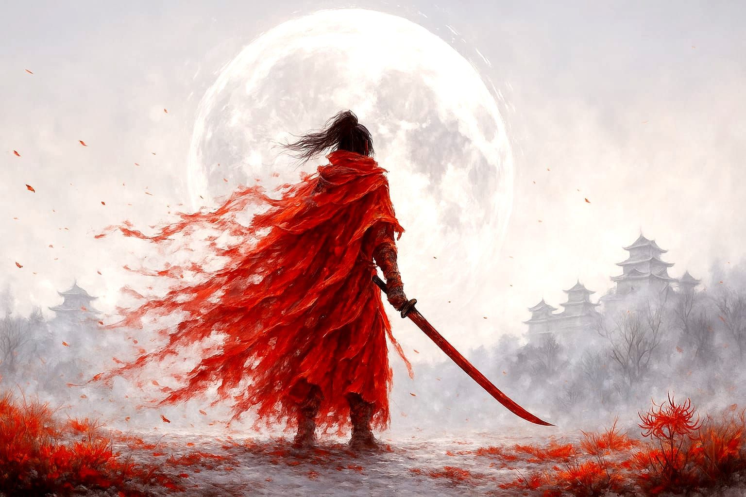 The Scarlet Path  by @Manaconda