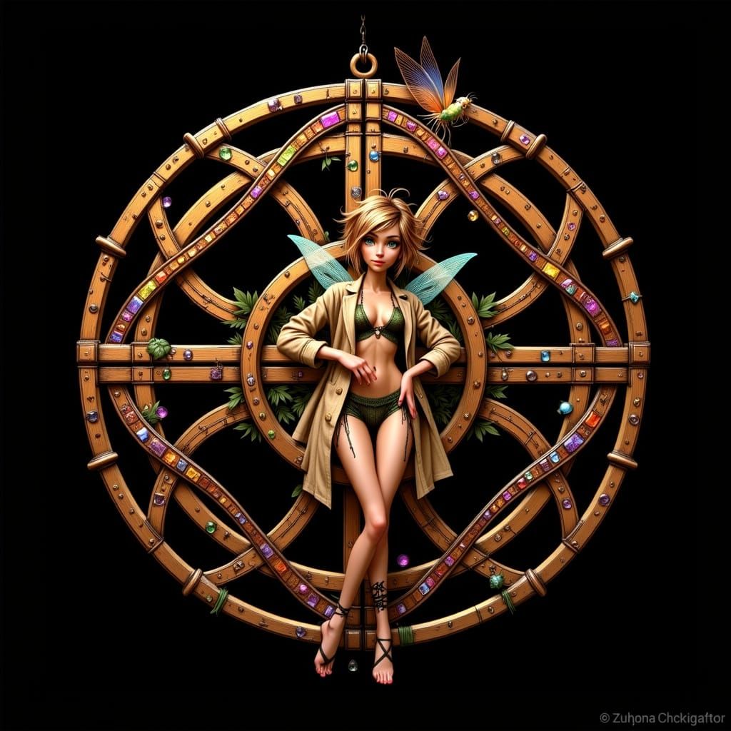 Tinker Bell Caught In My Web