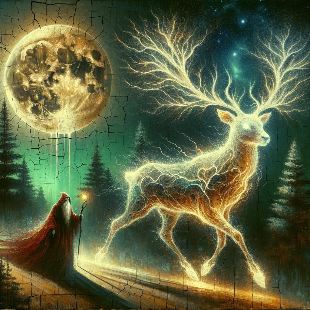 Mystical Deer  by @Sonia