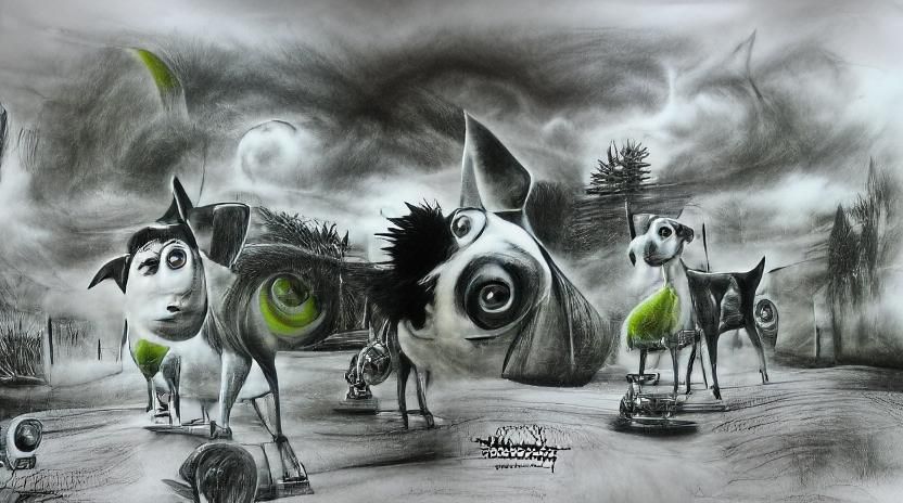 tim burton anyone AI Generated Artwork NightCafe Creator