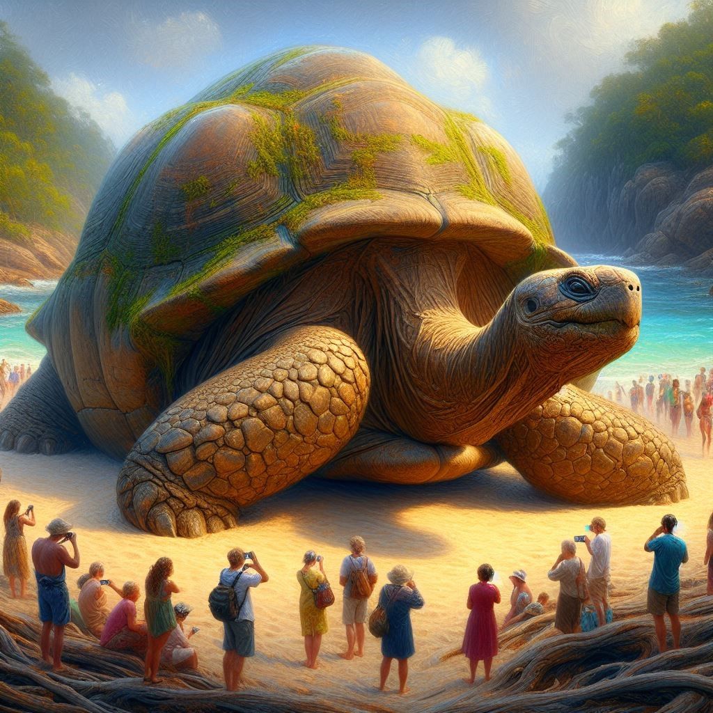 Ancient Giant Tortoise