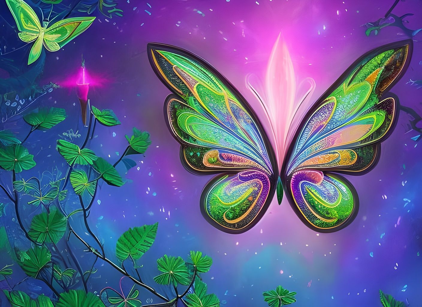 Fairyfly - Ai Generated Artwork - Nightcafe Creator