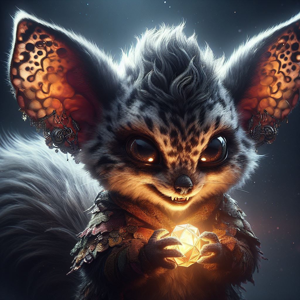 Evil Squirrel "Finds" some treasure