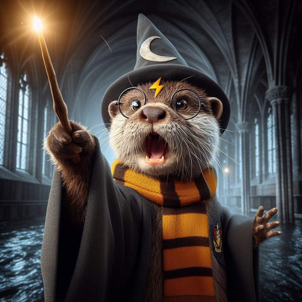 Harry Otter - "Expelliarmus!"