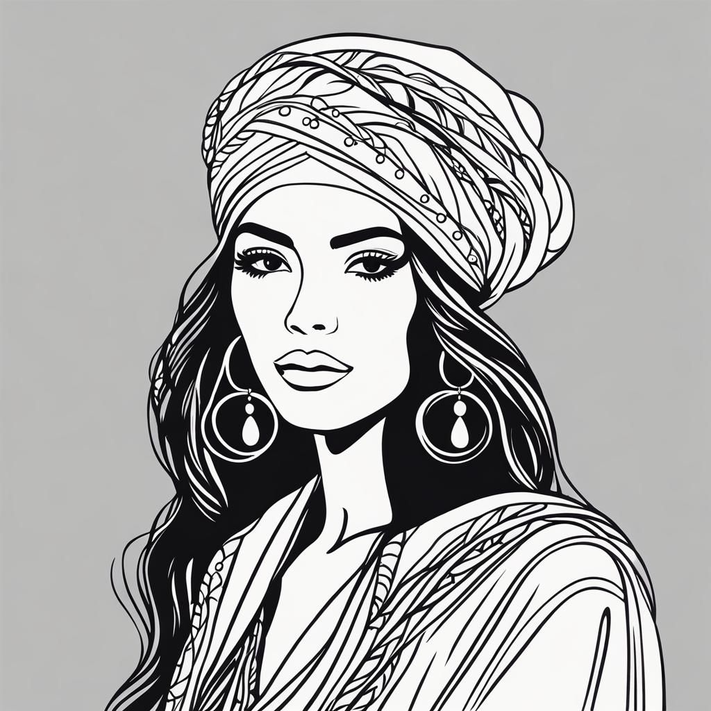 Woman's portrait