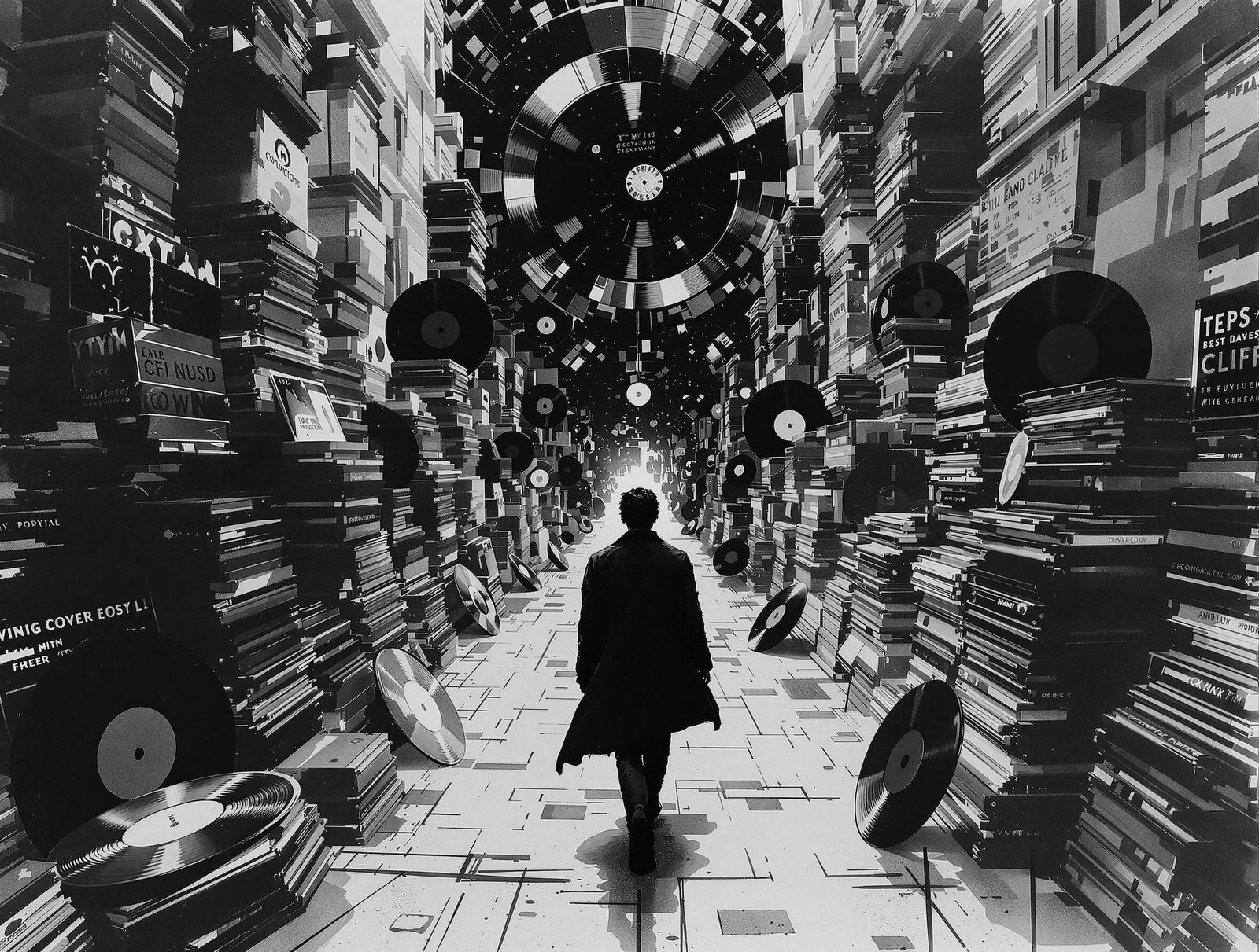 Vinil City  by @Qeir63