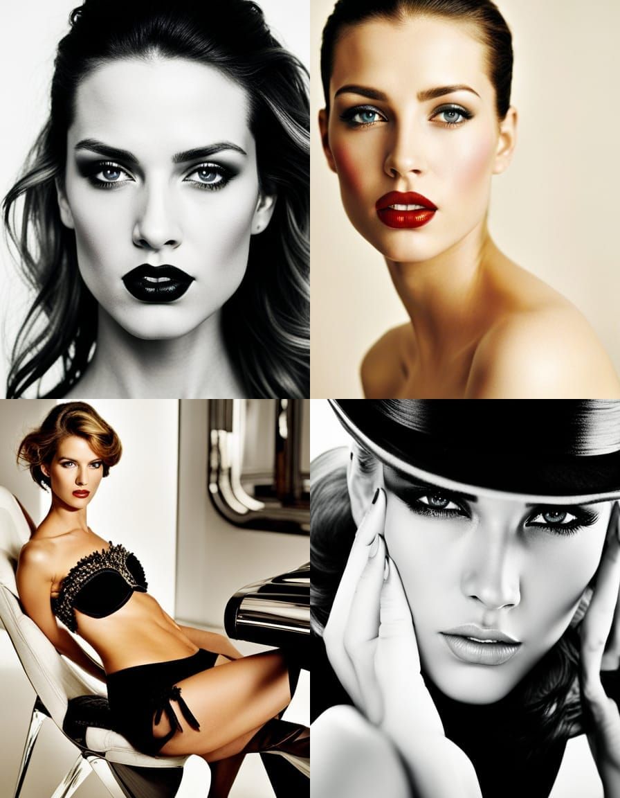 by Mario Testino (SDXL Artist Study)