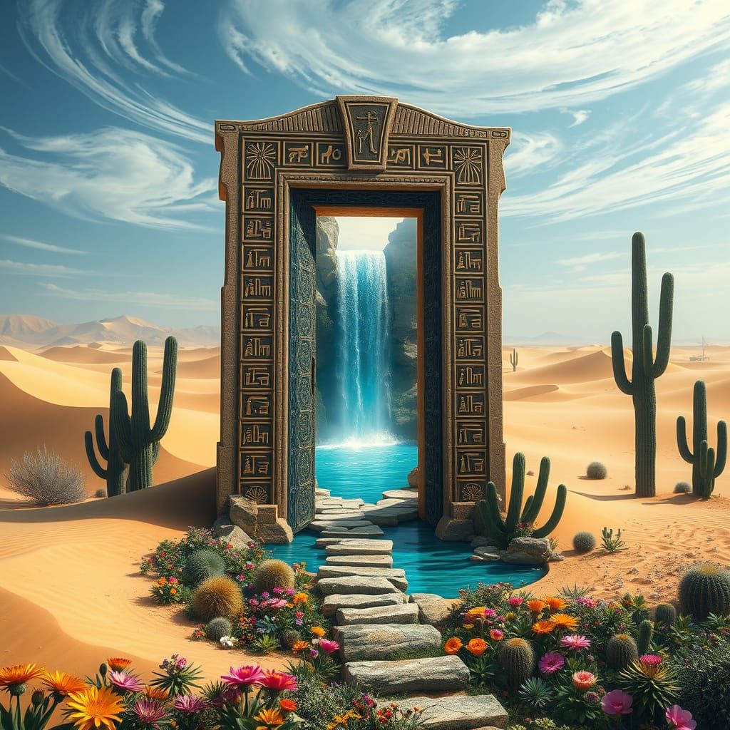 Hidden Oasis  by @Soynuts