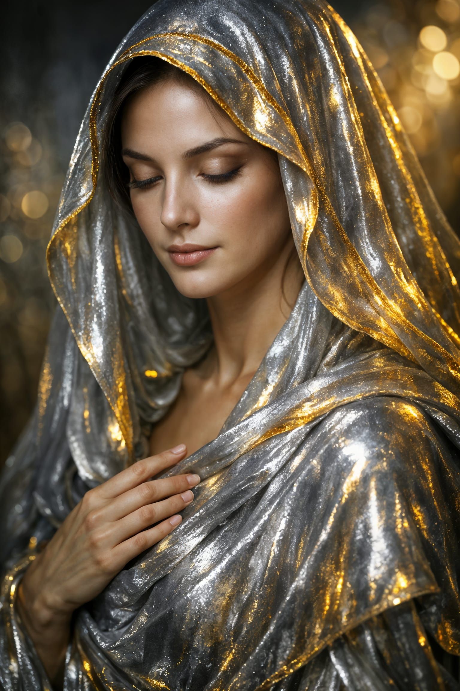 Gilded Silence  by @Itsurdestiny