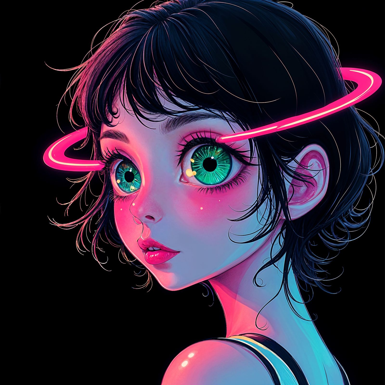 Neon Gaze