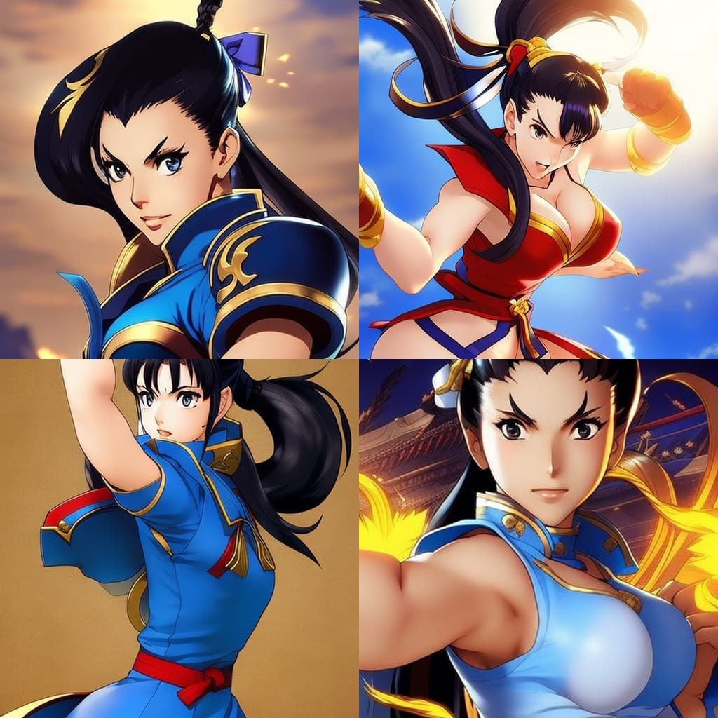 Chun Li from Street Fighter by artist 