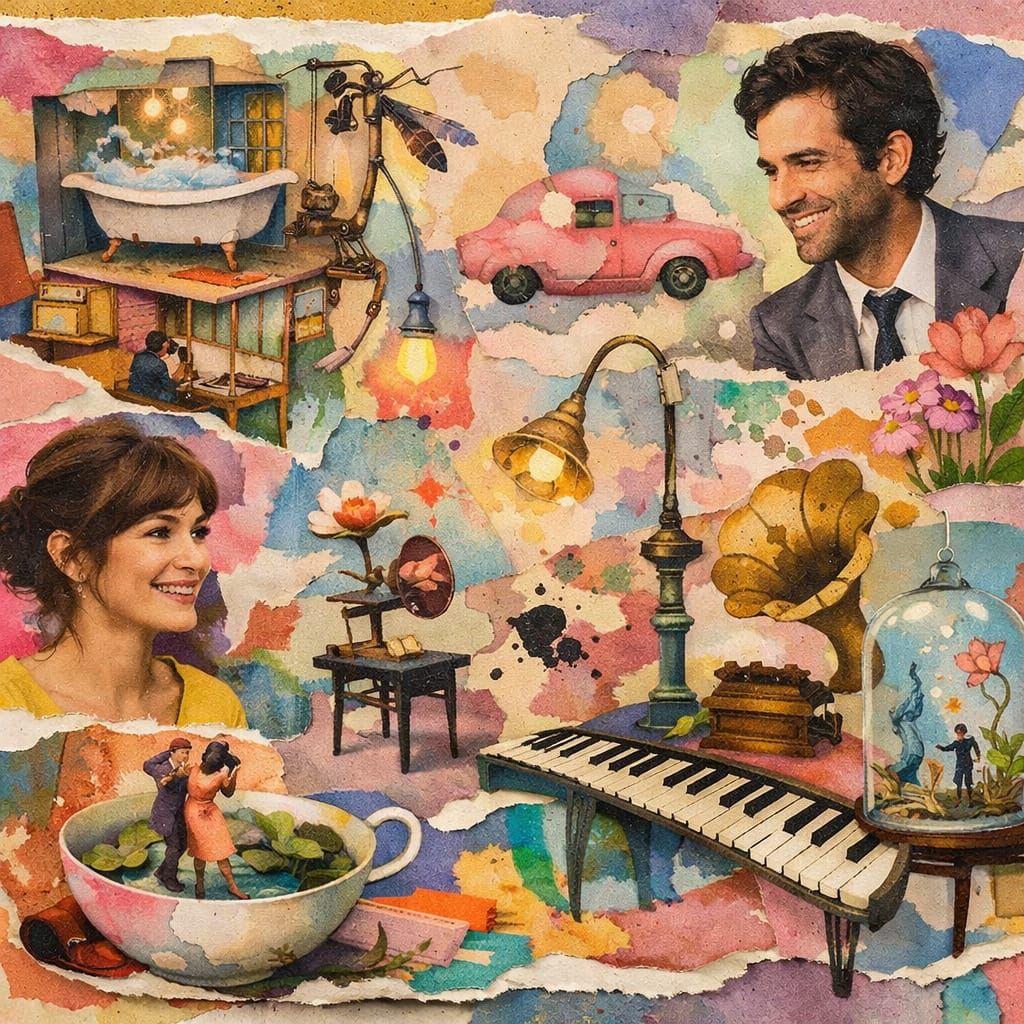 Inspired by the movie "Mood Indigo" directed by Michel Gondry