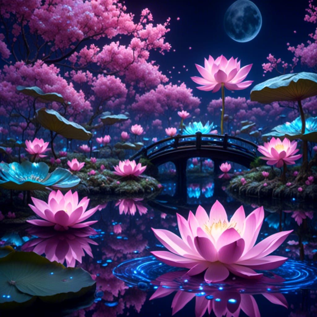 Zen Lotus Garden
