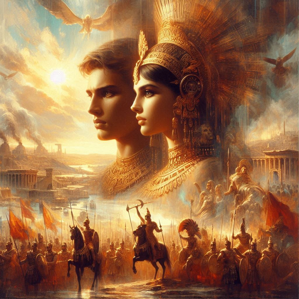 Cleopatra and Antony