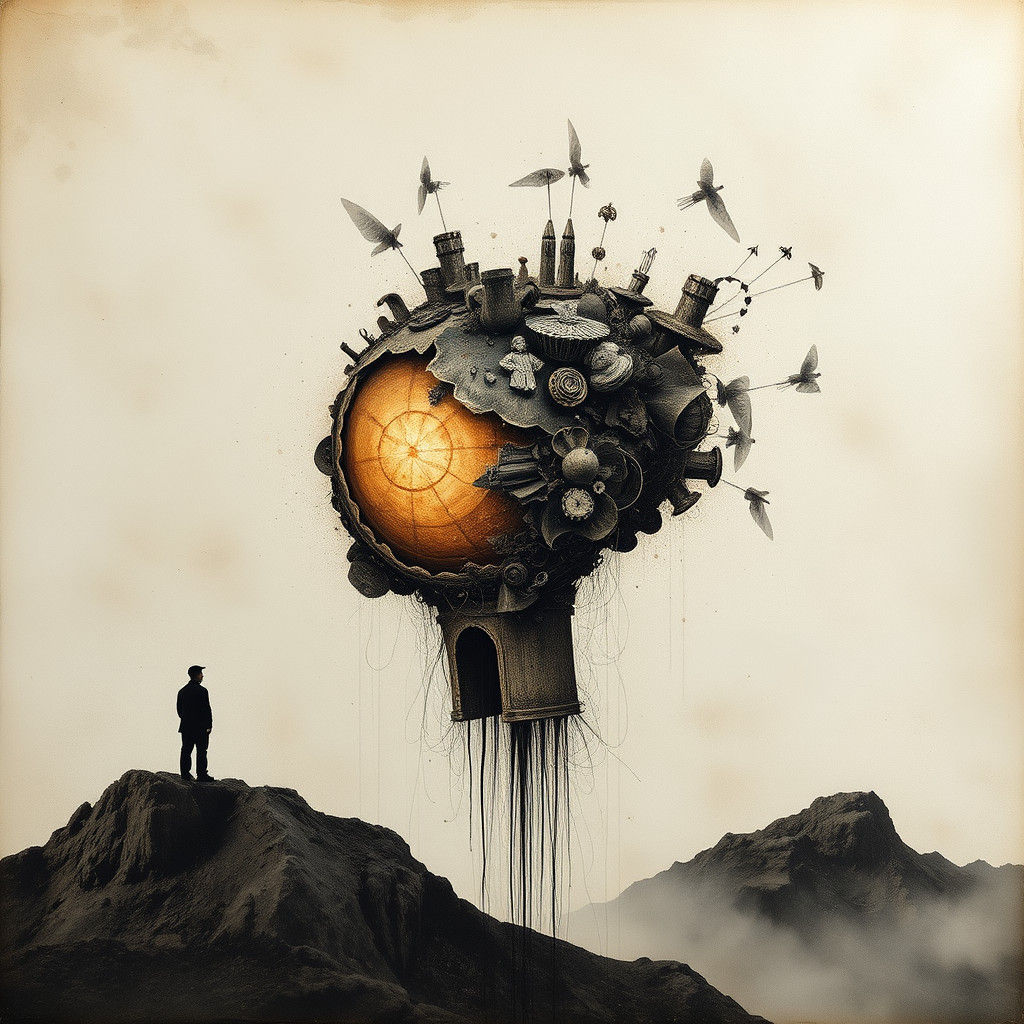 Surreal Convergence: Duchampian Deviation in Mixed Media