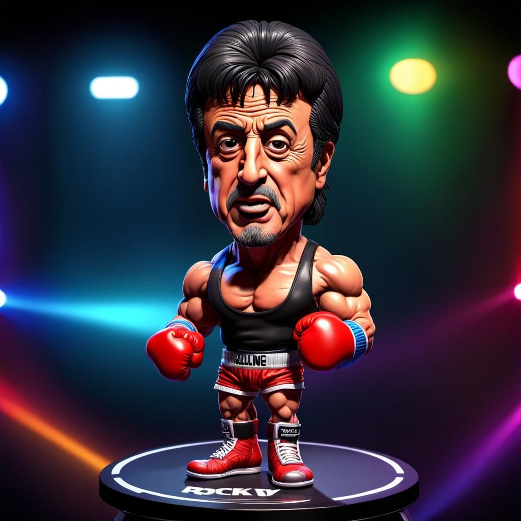 Stallone in Rocky   by @BrainStorm