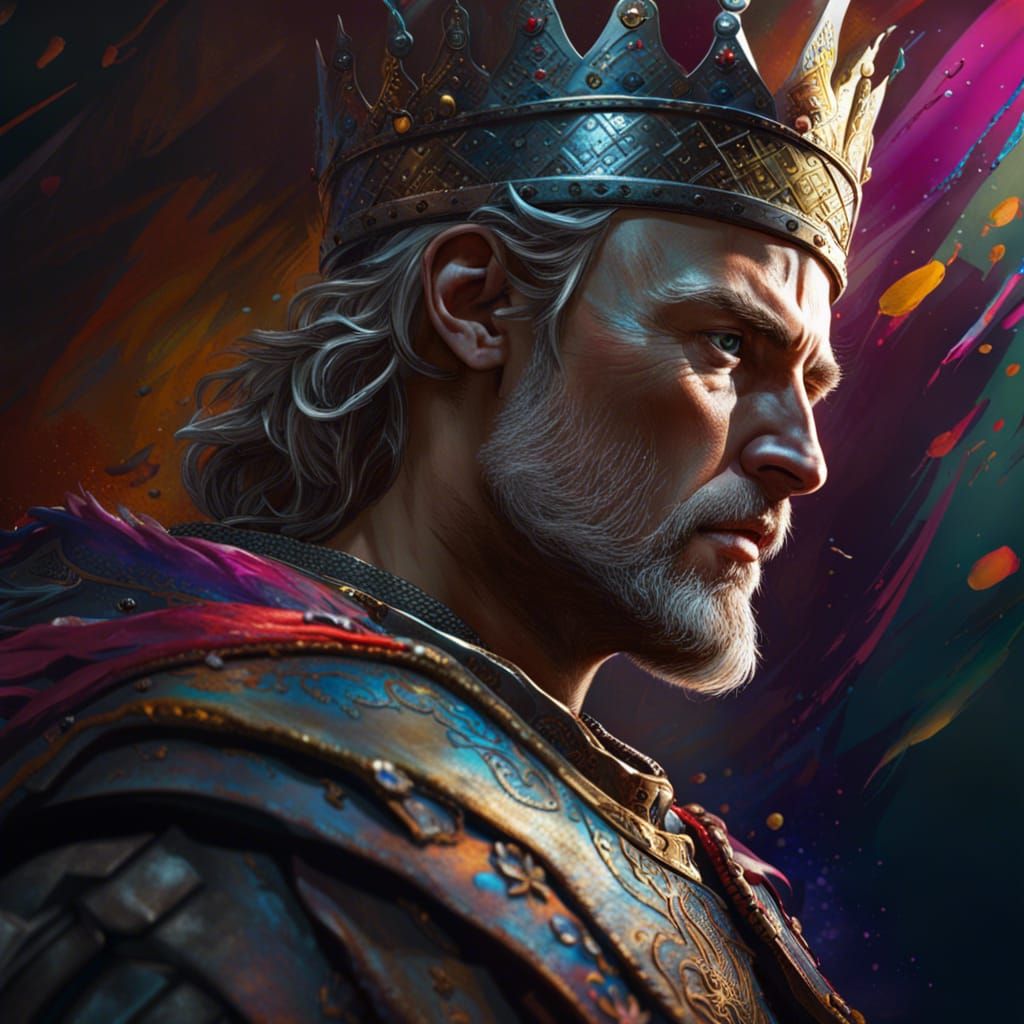 King Arthur  by @AugustLane