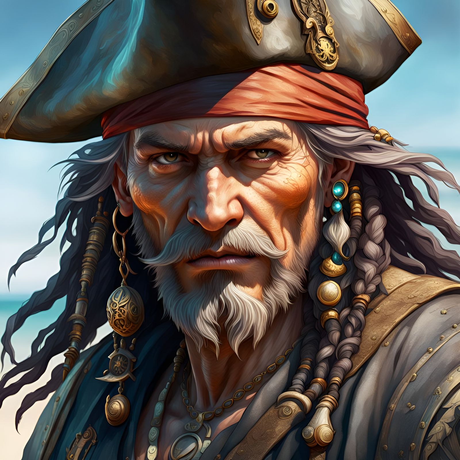 Pirate ARGHH 🏴‍☠️ - AI Generated Artwork - NightCafe Creator