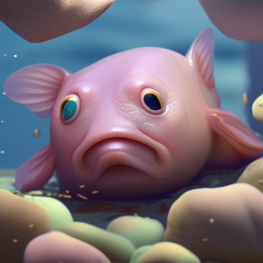 Blobfish - AI Generated Artwork - NightCafe Creator