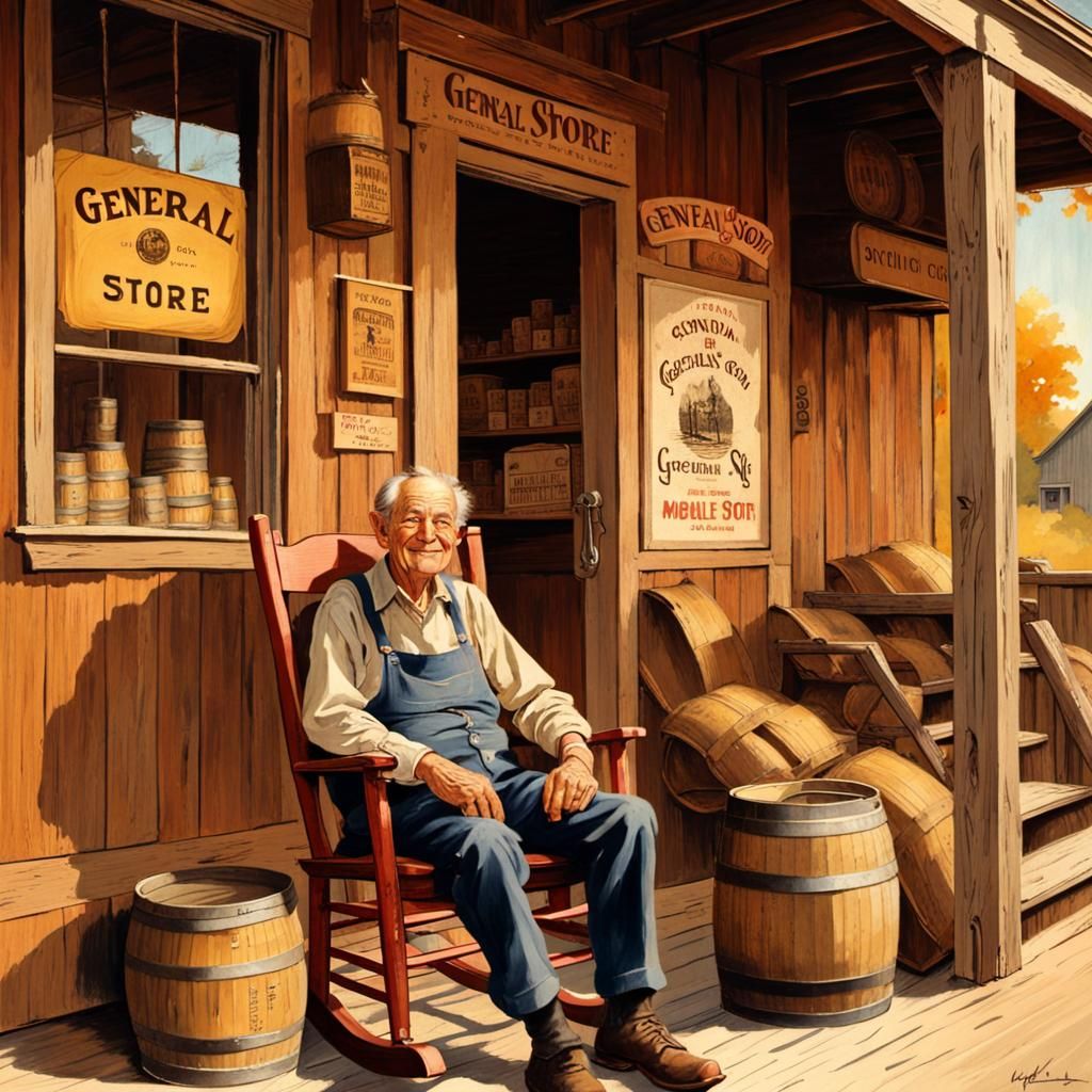 The Old General Store  by @Rogue Bayman