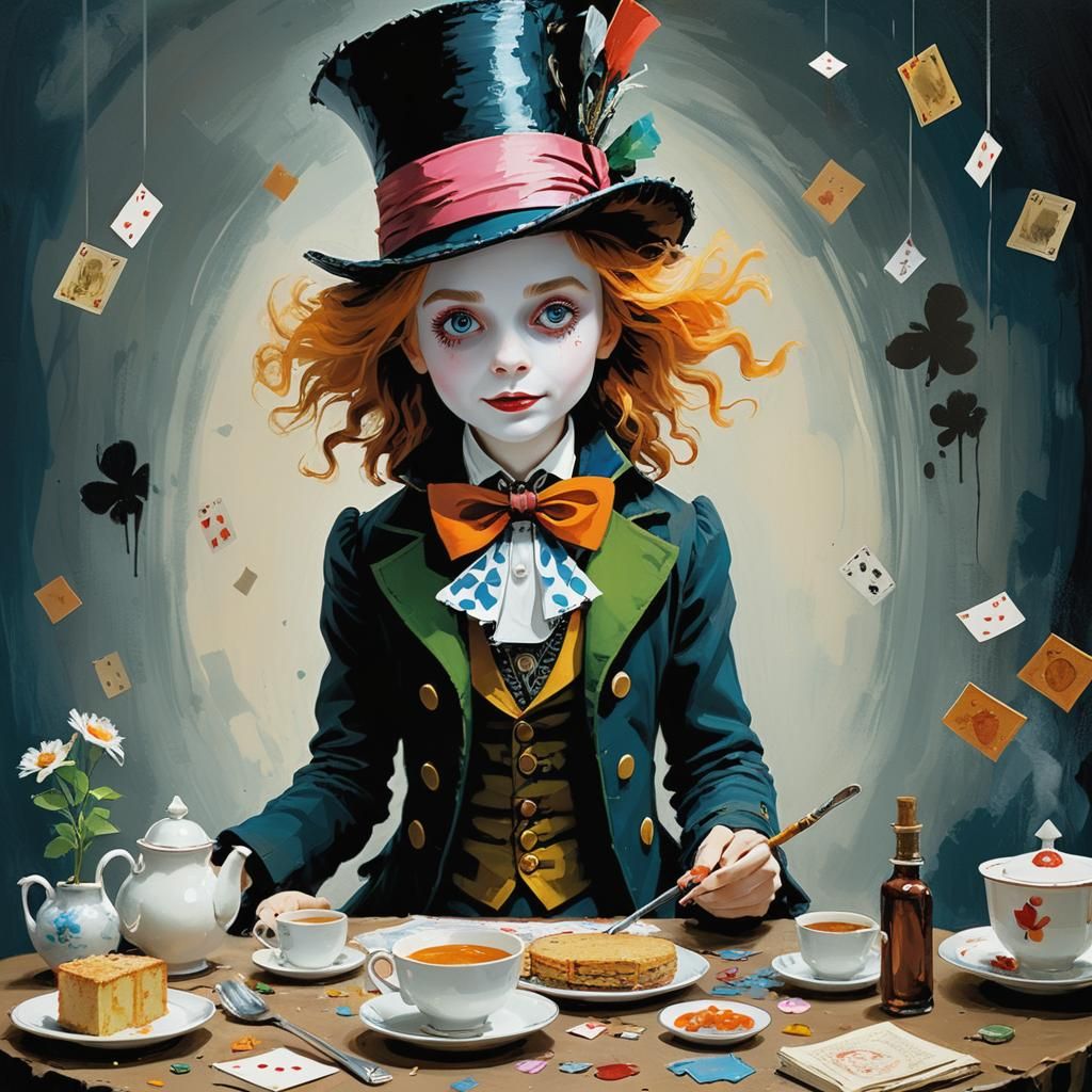 "Mad Alice"  by @Trells