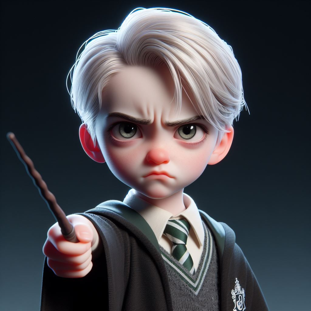 Draco Malfoy 2 - Pixar Series - AI Generated Artwork - NightCafe Creator