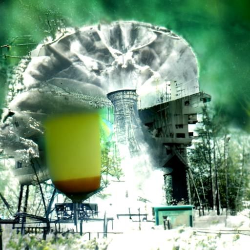 Chernobyl core meltdown