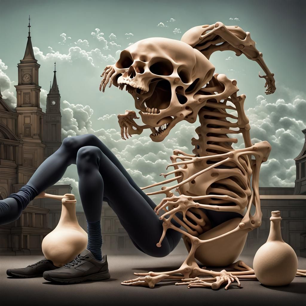 Skeletal X-Ray of Initial Image