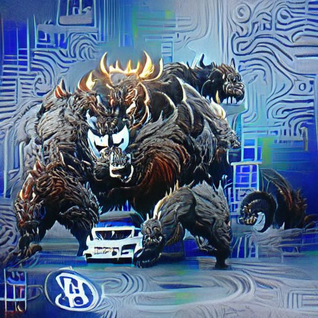 It's the beast