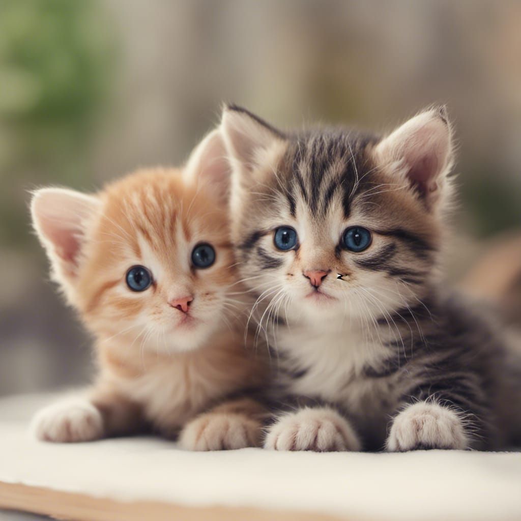 Two sales cute kittens