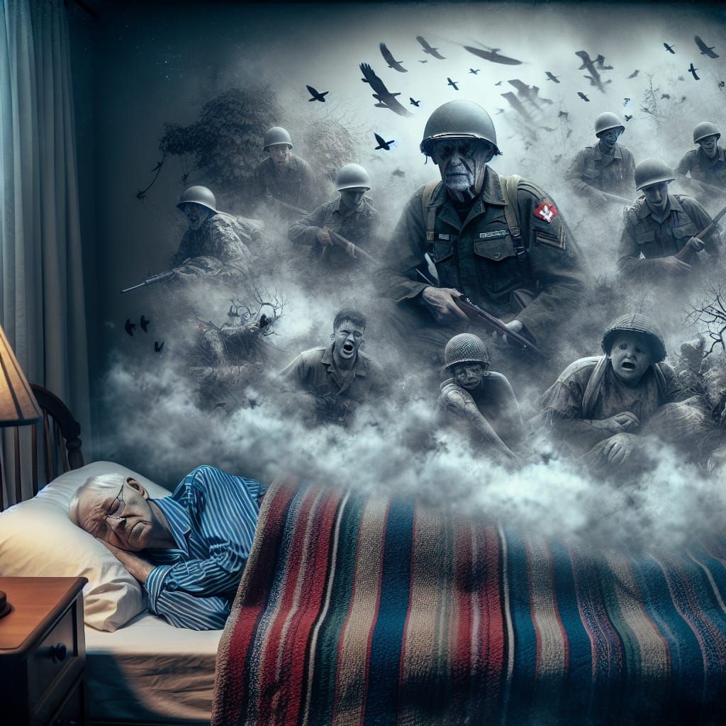 War Veteran Nightmare  by @Ate My Crayons 