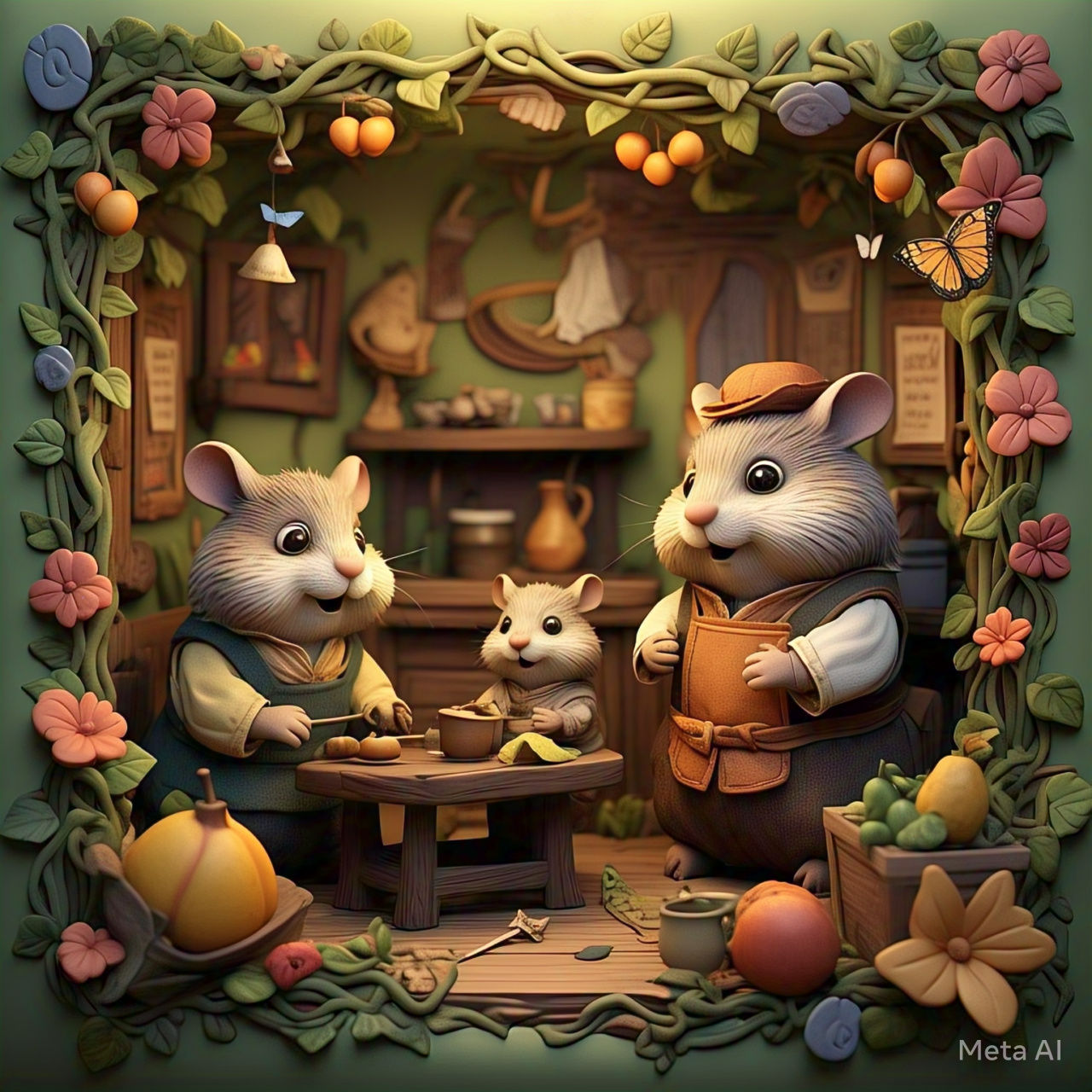 🧡 Happy Hamsters 🐹 003