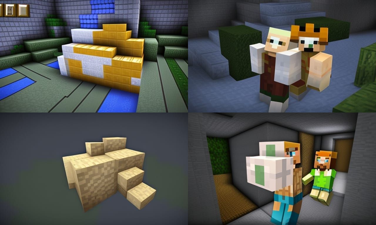 Minecraft Unreal Engine 3D shading shadow depth