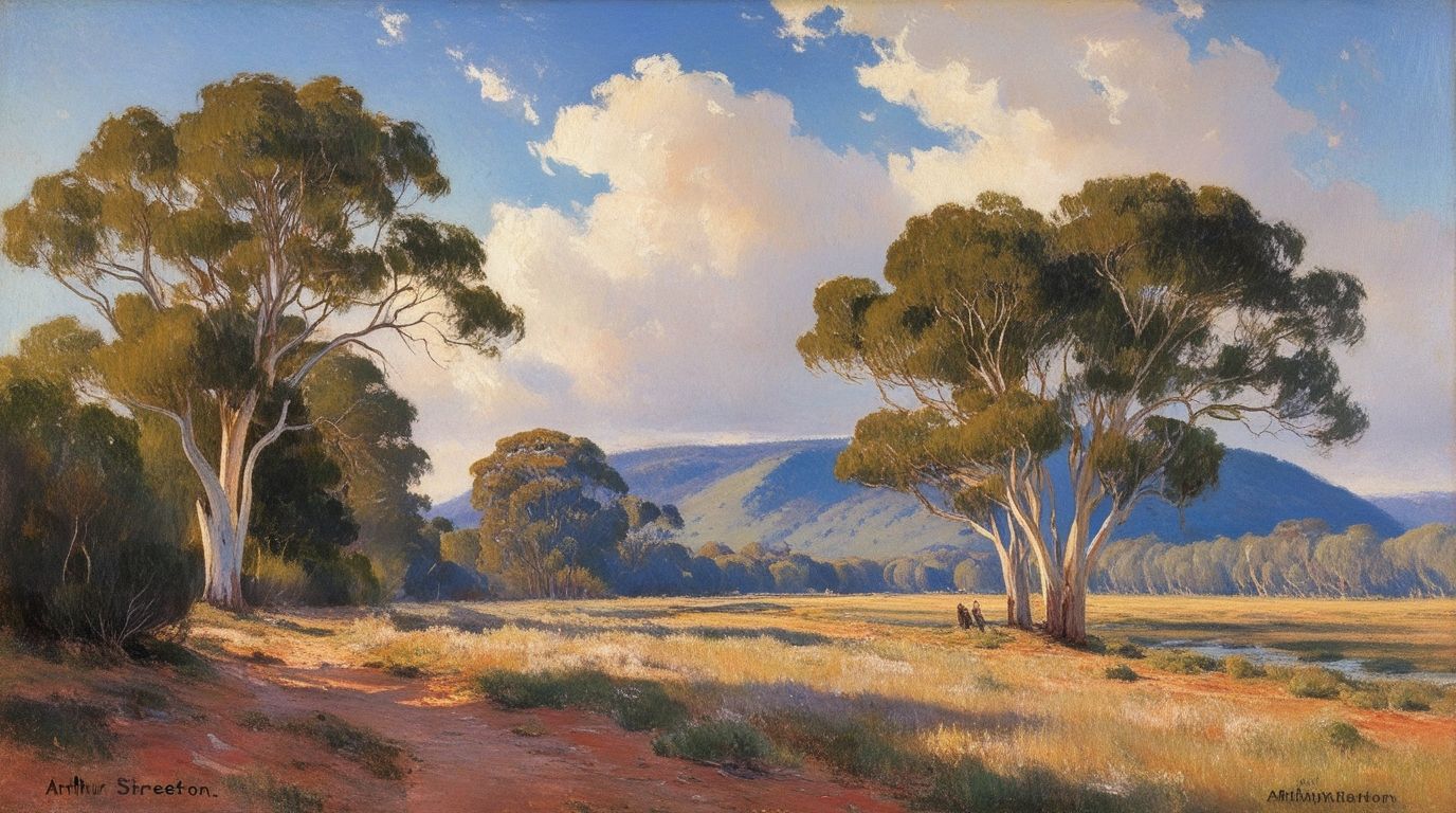 Arthur Streeton: Landscape