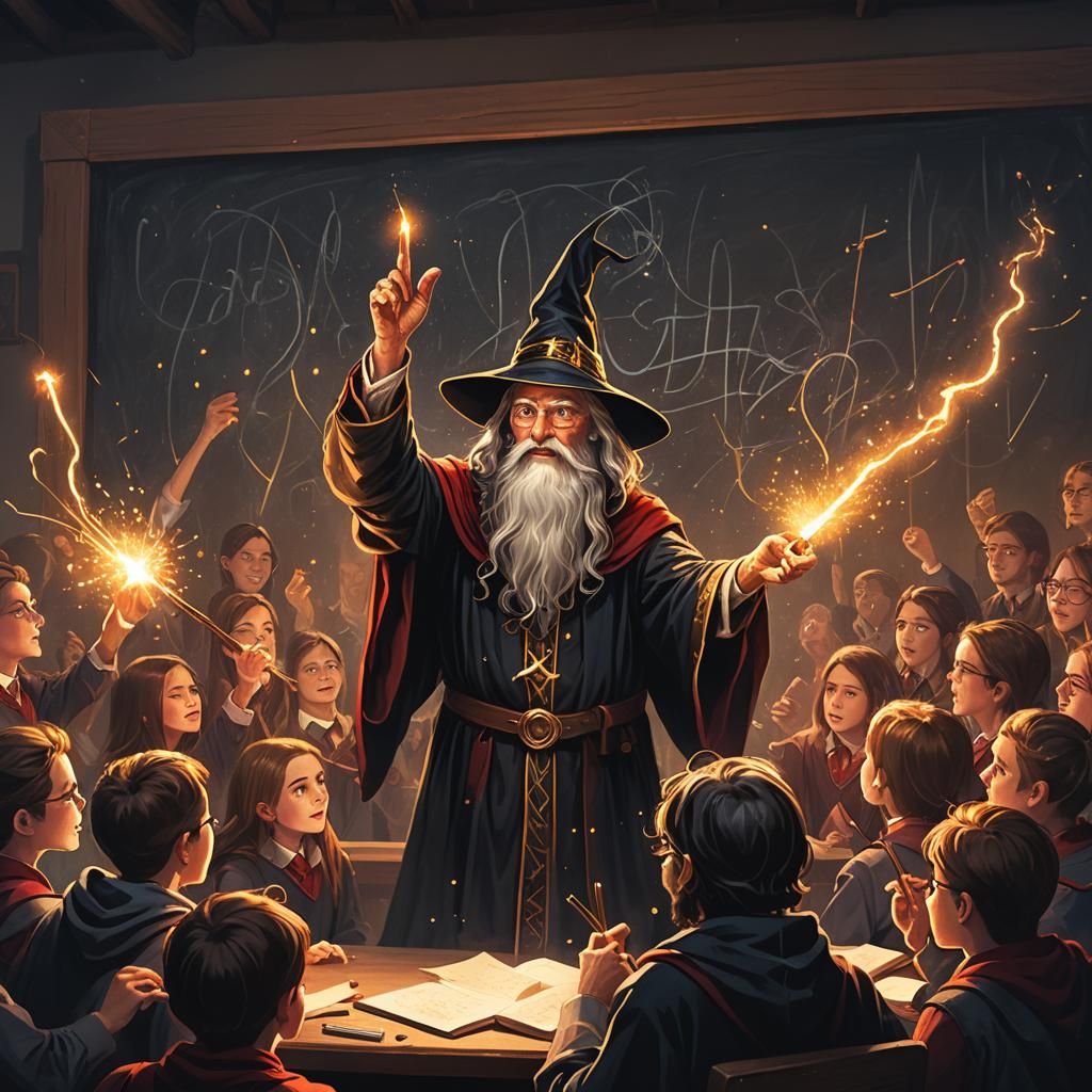School of wizards  by @Michele5173