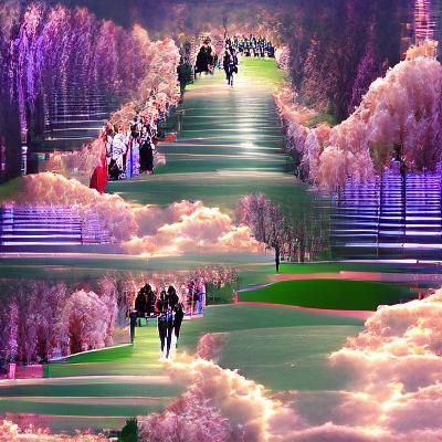 A stroll through the park of heaven