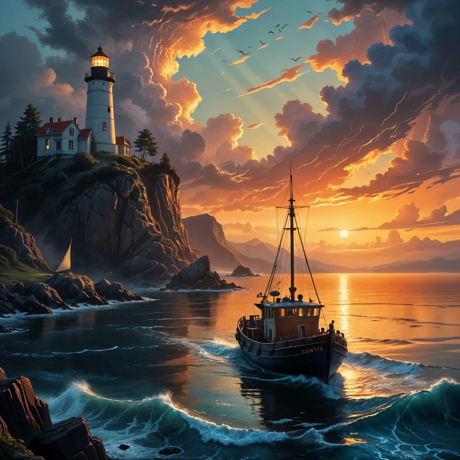 Fishing town after the storm  by @Mike Ritchie