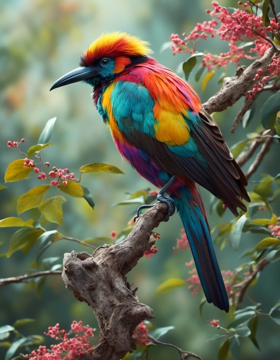 Exotic Bird  by @Jn7x