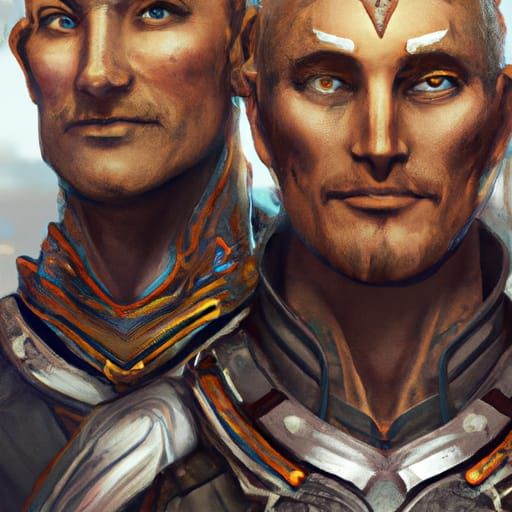 Brothers in arms AI Generated Artwork NightCafe Creator