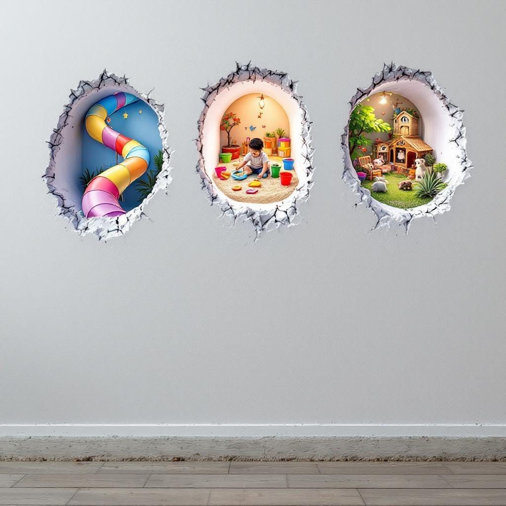 Whimsical Scenes in an Israeli Socket