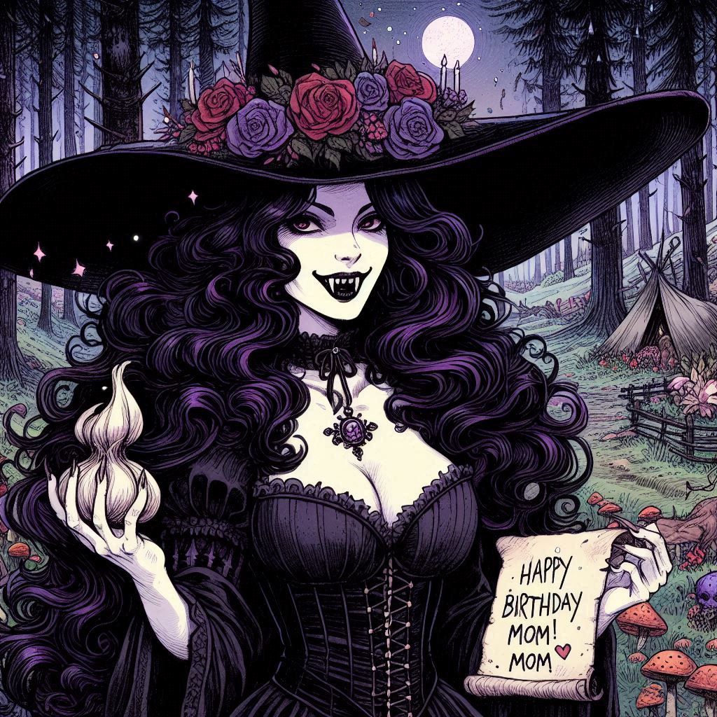Happy Birthday Mommy Vampire garlic !!!  🫂🫂🫂🫂🖤🖤🖤🖤🔥�...